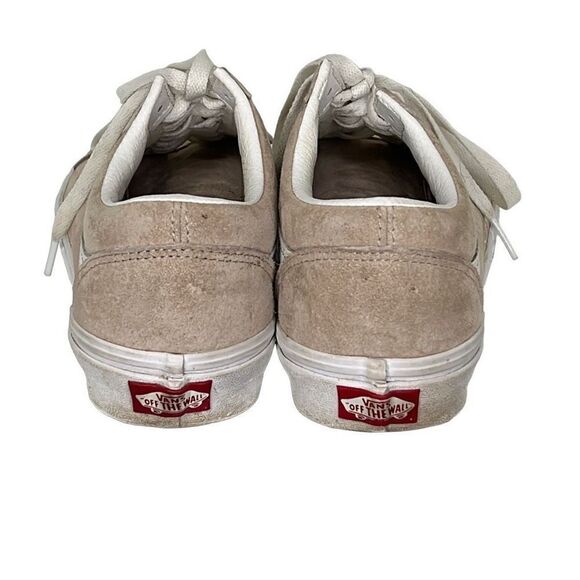 VANS Old Skool Pig Suede Shadow Grey & White 8.5 WMNS - Picture 6 of 8
